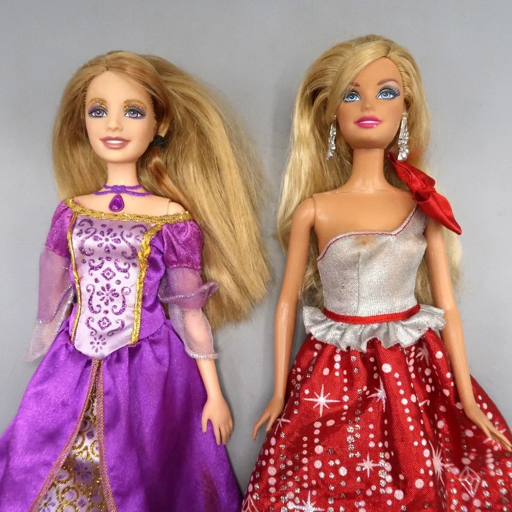 Barbie‎ as The Island Princess & Holiday Barbie Doll lot of 2 80s 90s Blonde